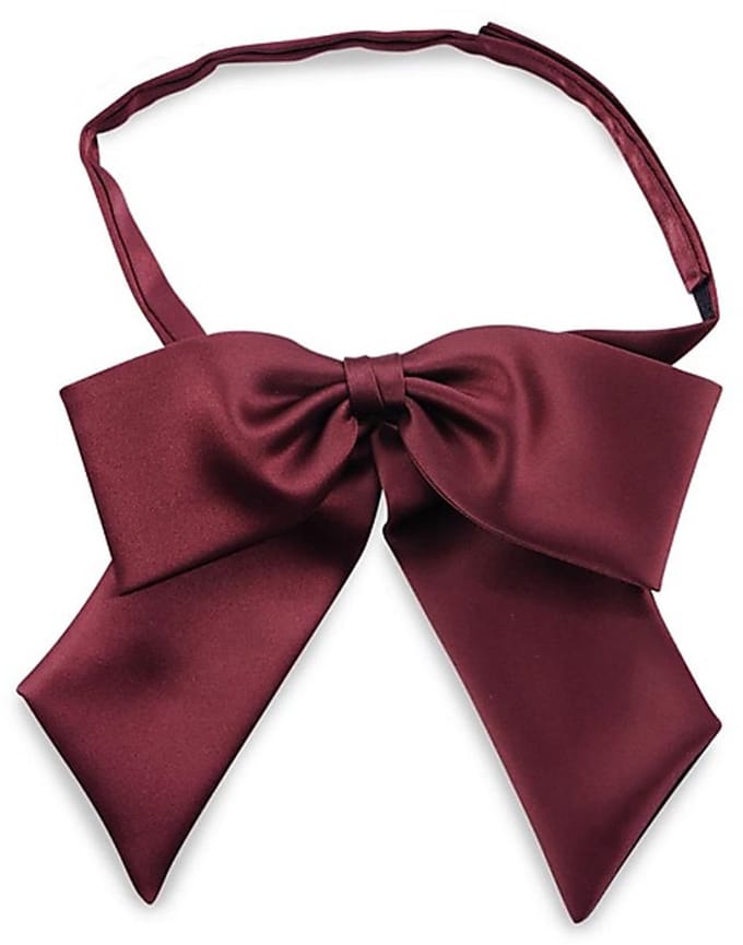 JB Collection - Strikken - damesstrik bordeaux satijn - bordeauxrood