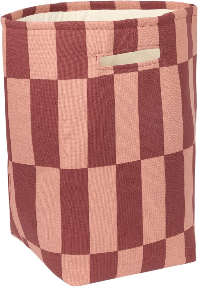 Nobodinoz Opbergmand Vibes - 44x56x28cm - Maroon tiles