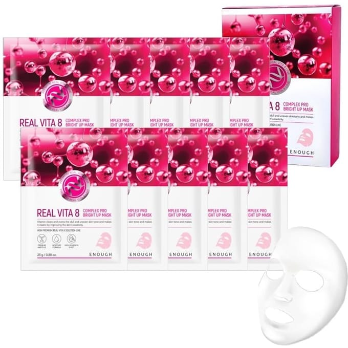 MASQUE VITA 8 Complex Pro Bright Up 10 pièces pink