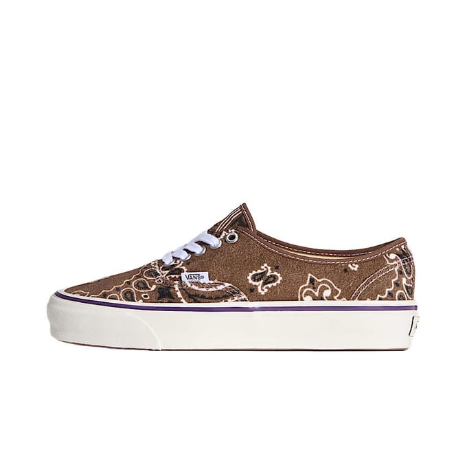 Vans Premium Authentic Bruin Paars Unisex Sneakers VN000D9NTUD 42.5 brown