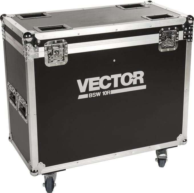 lightmaXX TOUR CASE 2x VECTOR BSW 10R - Voor moving heads
