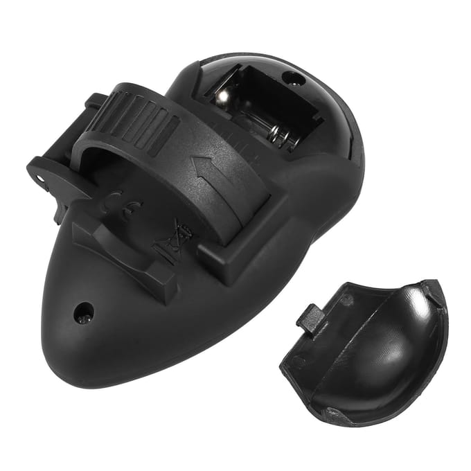 Lixada Visaas-alarmset met draagbare koffer Visaas-waarschuwingsset Lichtgevend visaas JY-65-4 black