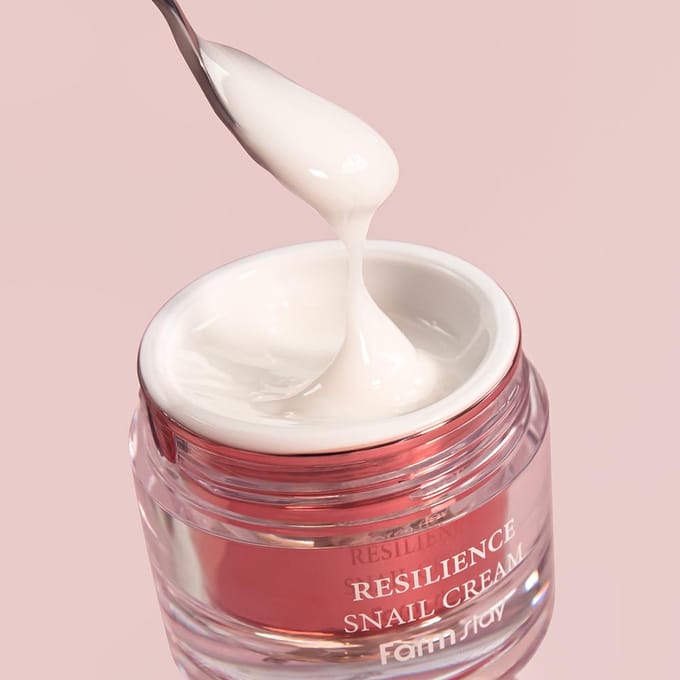 Crème d'escargot Farmstay Resilience 80g (3 Options) 1PCS pink