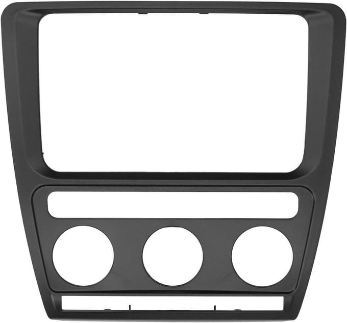 Autoradio Inbouwframe - Dashboard Frame - Auto Upgrade - Perfecte Pasvorm - 2-DIN - Zwart
