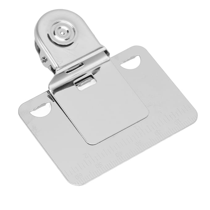 Meetlint Clip Roestvrij Staal Houtbewerking Handige Meet Precisie Lokaliseren Gereedschap voor white