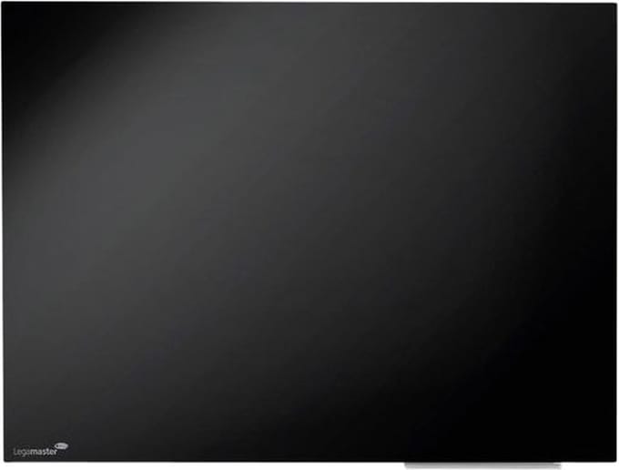 Legamaster glasbord 60x80cm zwart