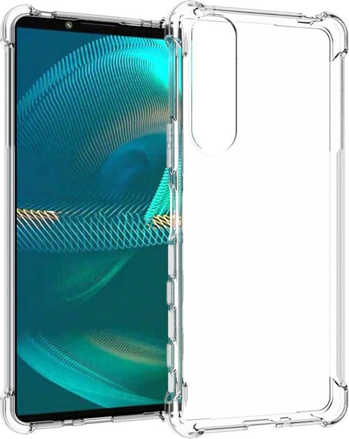 Shop4 - Sony Xperia 5 III Hoesje - Zachte Back Case Drop Proof Transparant