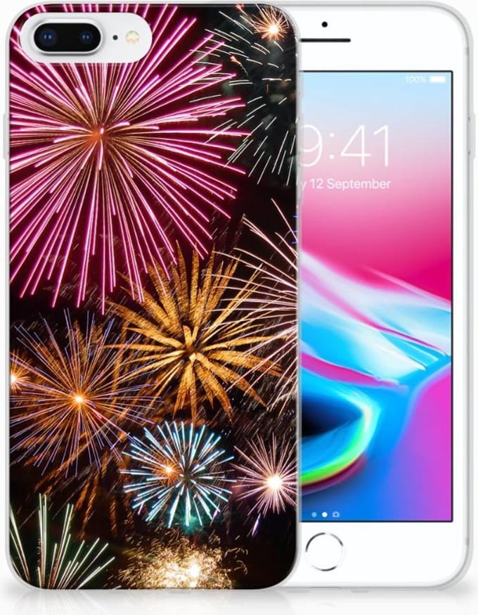 Apple iPhone 7 Plus | 8 Plus Silicone Back Cover Vuurwerk