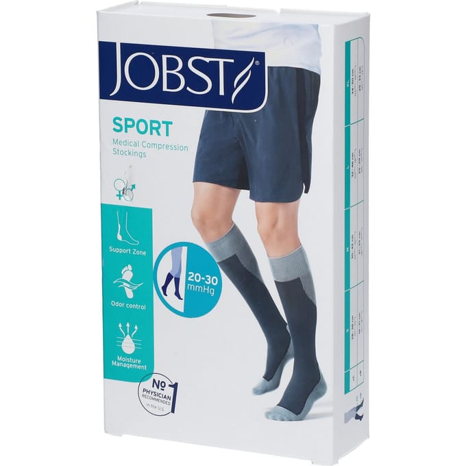 JOBST Sport Bas de Compression Athlétiques L Noir 1 Kousen