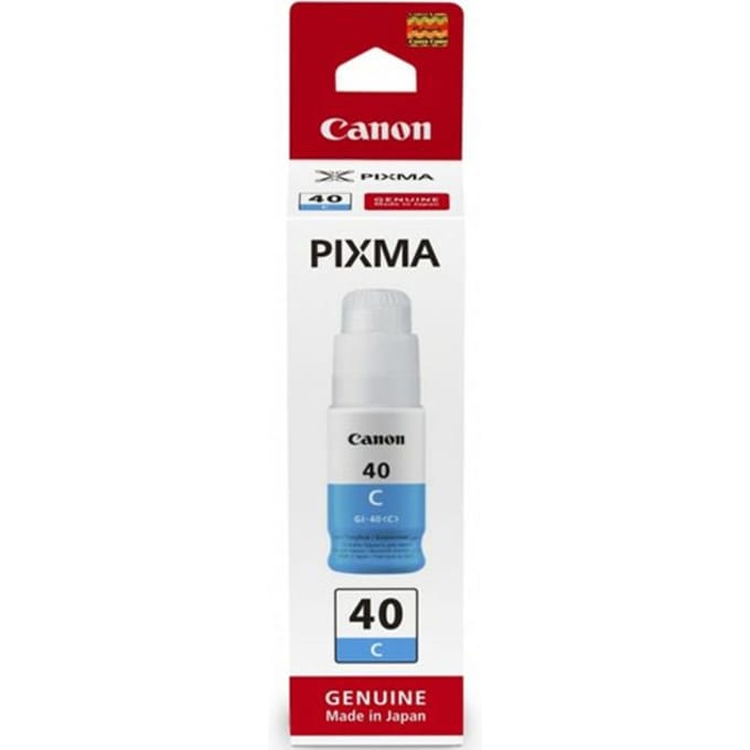 Canon GI-40C inktfles cyaan (origineel)