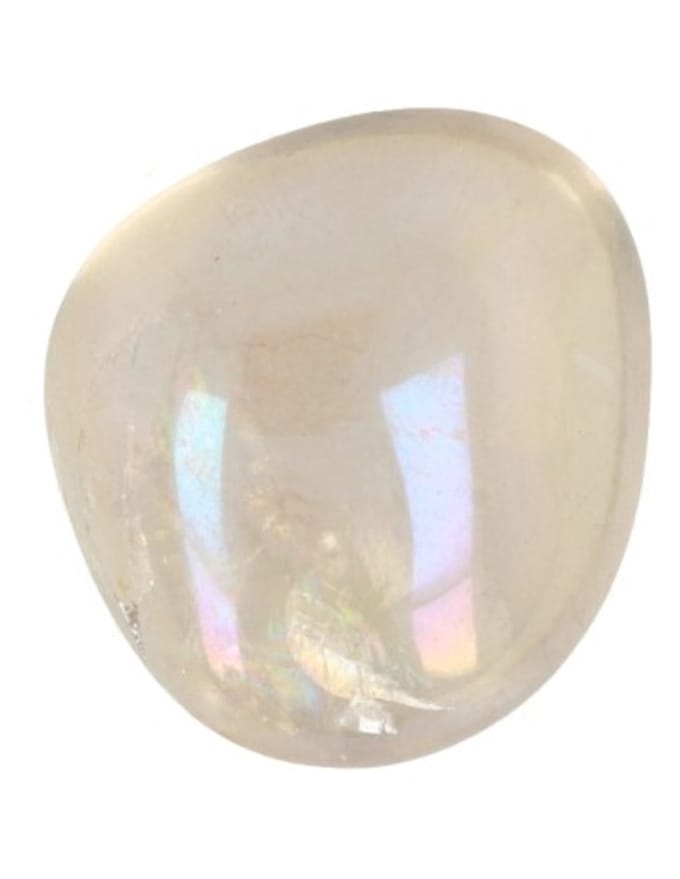 Angel Aura trommelsteen ca. 25-30 mm (gecoat)