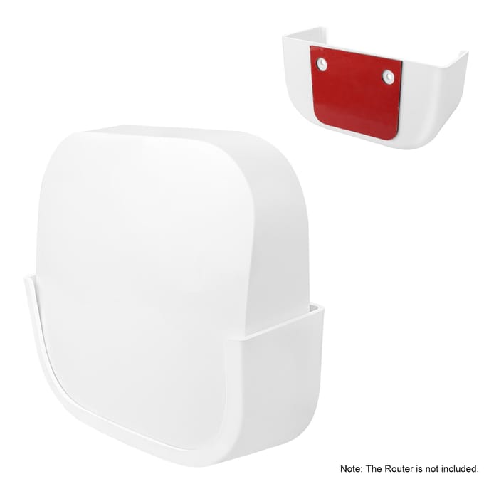 Schroefloze Wandmontage Vervanging voor eero Pro 6 WiFi Router Houder Sterke Zelfklevende Montage Eenvoudig te 1PCS wit