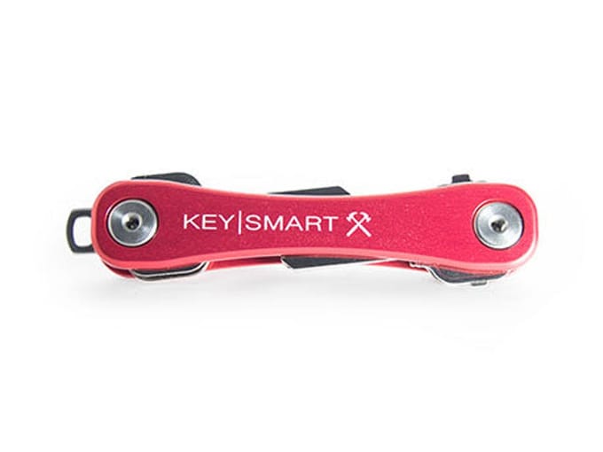 KeySmart Keyholder Rugged Poly Red