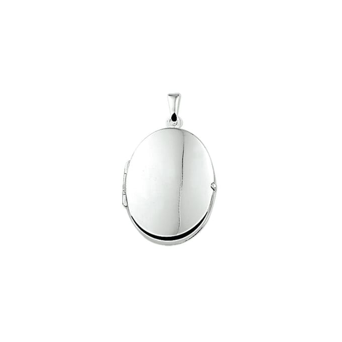 zilver gerhodineerd medaillon 1323349