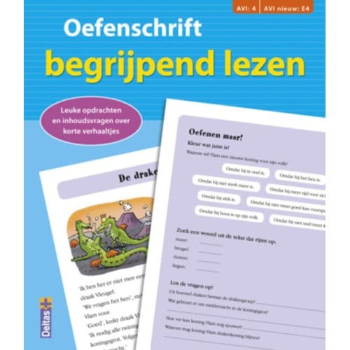 Oefenschrift Begrijpend Lezen / Groep 4 - Oefenschrift - Alja Verdonck