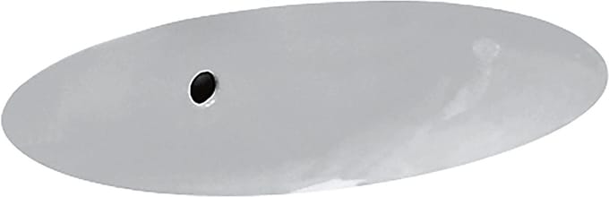 Laufen Birova - Inbouwwastafel 53x41 cm, met overloop, wit H8111910000001