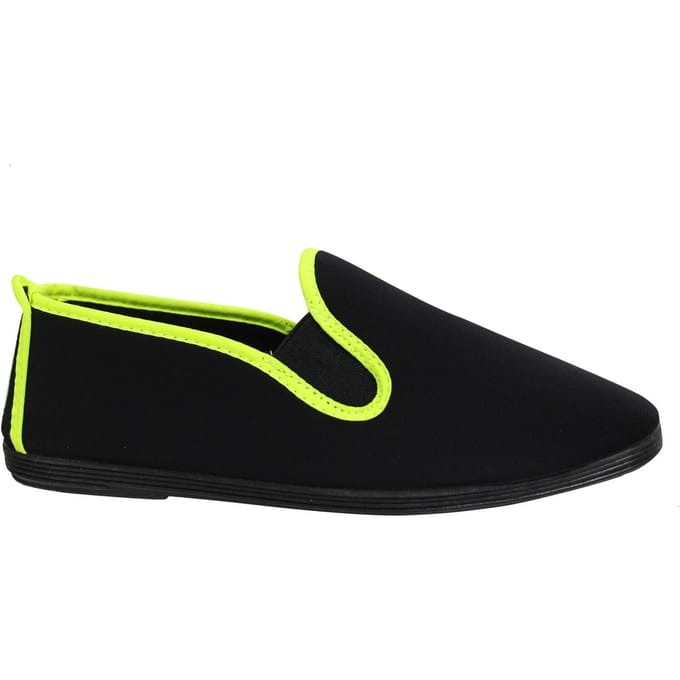 Flossy Style Novelda Zwarte Plimsolls