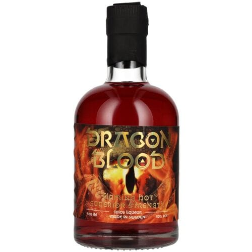 Dragon Blood Flaming Hot Superior Strength Liqueur 50% Vol. 0,5l