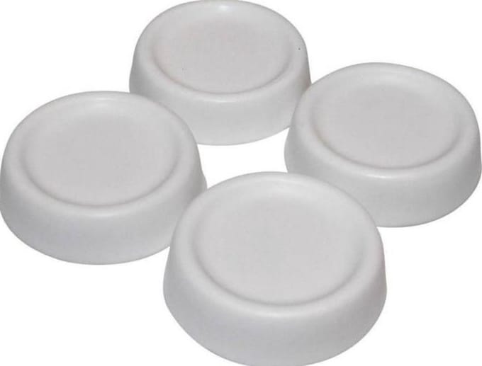 Demper trillingsdemper set 4 stuks wit dempers trillingsdempers Universeel