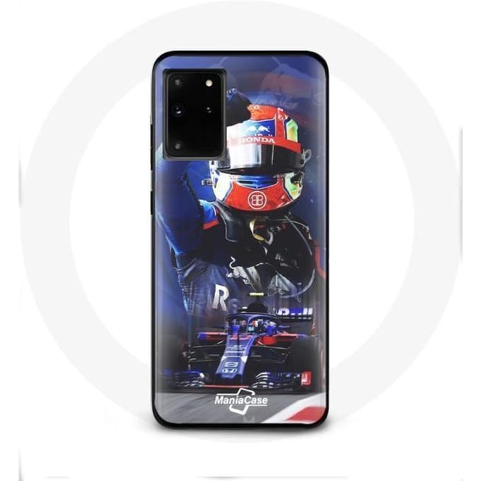 Case voor Samsung galaxy S11 plus Formule 1 Pierre Gasly F1 coureur Rood Blauw
