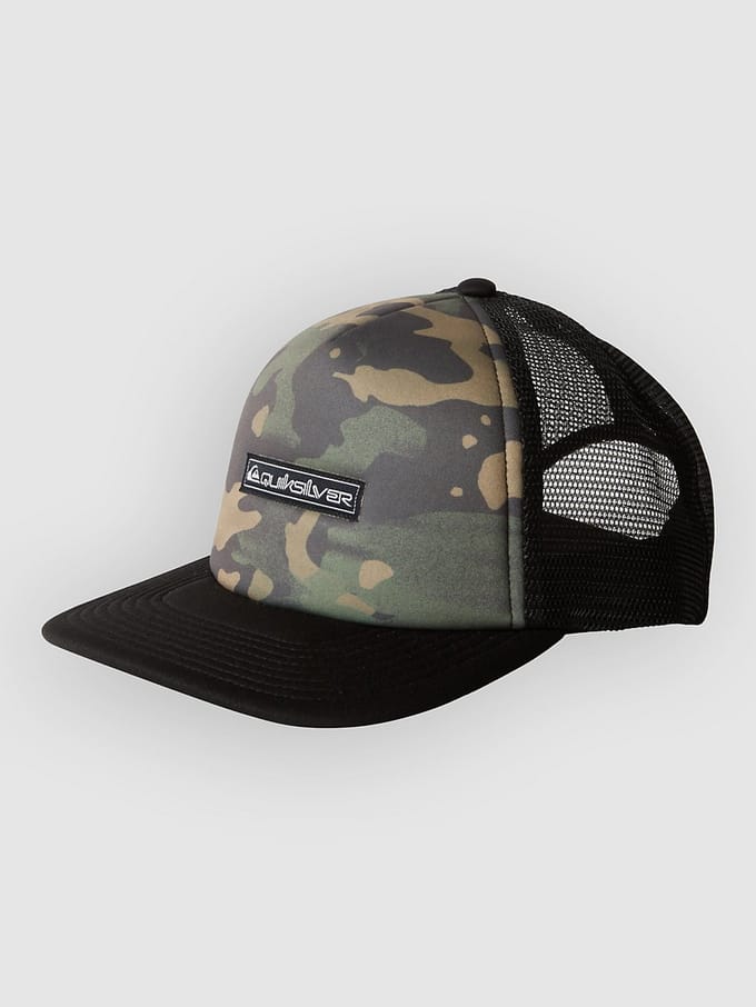 Quiksilver Classic Foam M&W Trucker Cap zwart
