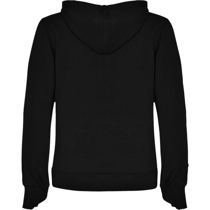 Roly Dames/Dames Urban Hoodie (Zwart/Heather Grijs)