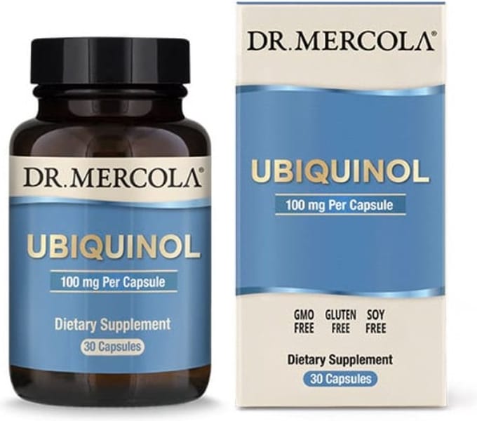 Dr. Mercola – Ubiquinol – 100 mg – 30 capsules