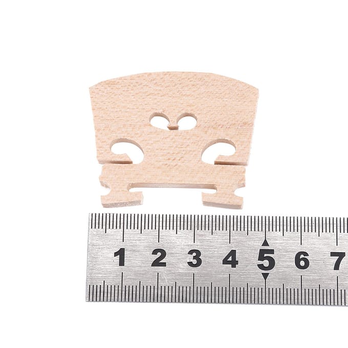 5 Stuks Esdoornhout Vioolkammen Onderdelen Instrument Fitting Accessoire voor 4/4 Maat Viool beige
