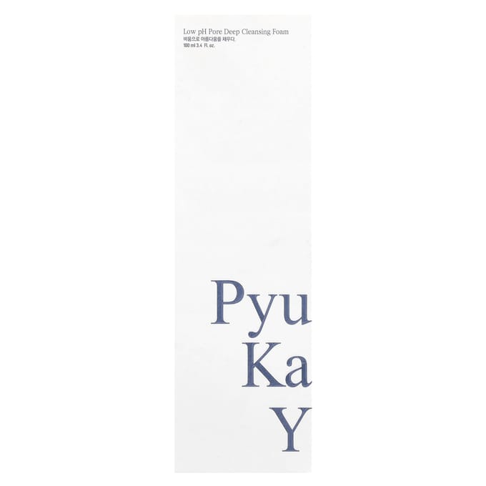 Pyunkang Yul, Mousse nettoyante en profondeur pour les pores à faible pH, 100 ml (3,4 fl oz) white