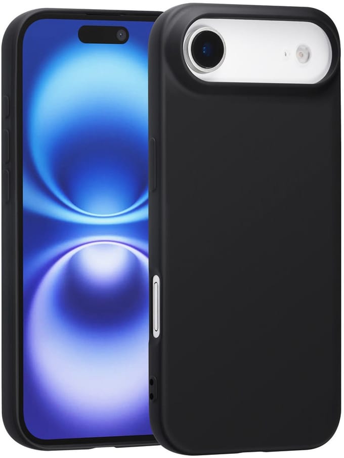 TUNIQ Back cover - iPhone 17 Air - Zwart - Schokabsorberend - Antislip Grip
