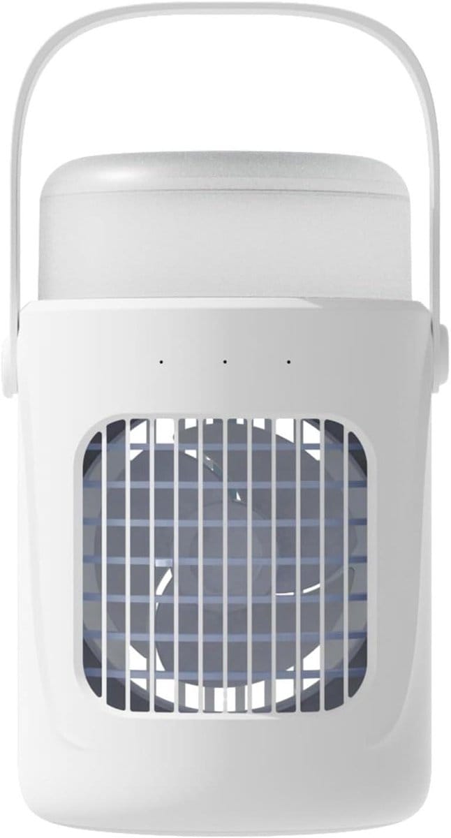 Persoonlijke Air Cooler - Draagbare Airco - Persoonlijke Koeling - Draadloos en Stil - N.v.t. - Wit