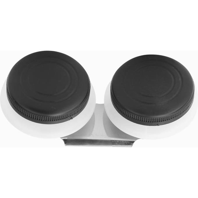 RVS Olieverfbeker Dubbele Enkele Dipper Palet Container Beker (F-339) F-32 black