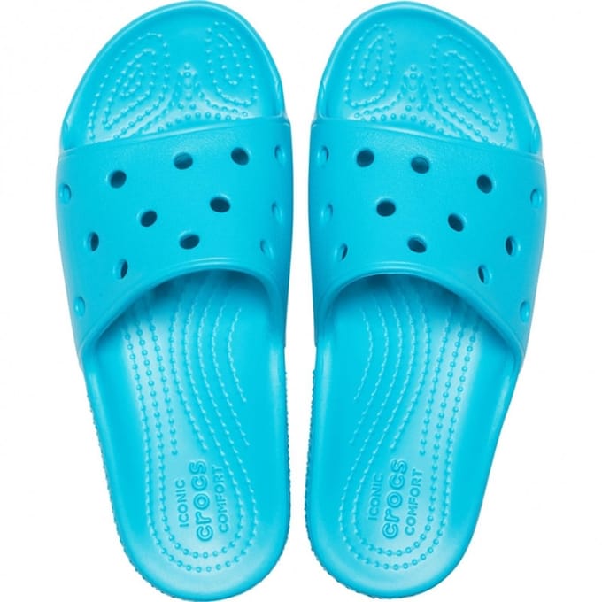 Crocs Classic Slide Kids Digital Aqua Maat 38/39 US J6