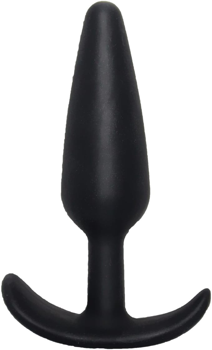 Being Fetish - Anaal Plug 12,5 x 3,5 cm – Zwart