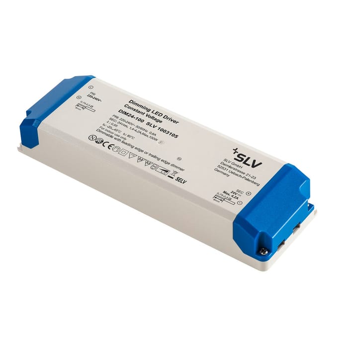 Slv Led Driver 100W 24V Triac Dimbaar - 1003105 - E3XWJ
