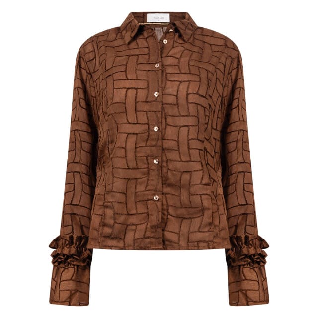 Nukus Blouse lange mouw nkf02107 abbygail