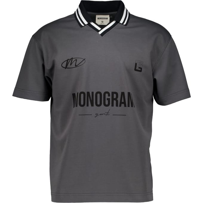 Genti Polo Ss Polos Donkergrijs J4070-1227