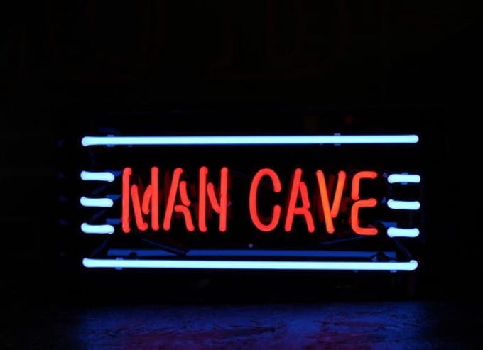 Locomocean - Tafellamp - Neonlamp Sign Box Man Cave neon