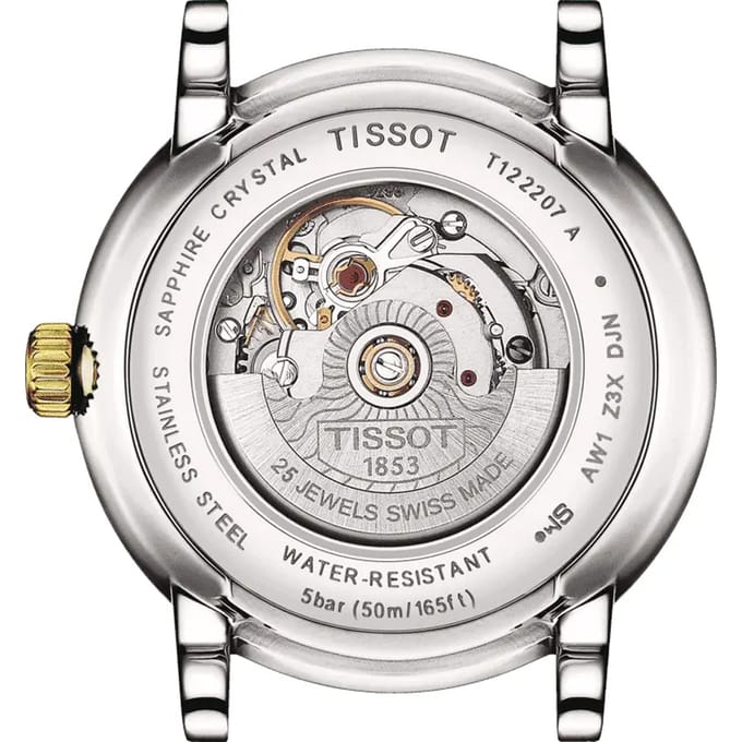 Tissot Carson T1222072203100 Horloge - Staal - Multi - Ø 30 mm