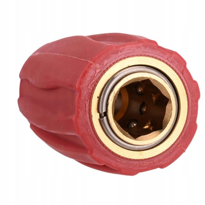 Rosfix Aansluiting Vervanging D12 QuickConnect - 1/4" m, 250 bar, 150°C - Geschikt voor Nilfisk, Kränzle