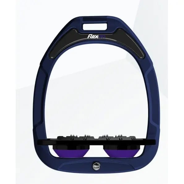Platte Ultra Grip Beugels Marine/Zwart/Paarse Flex-On Green Composite
