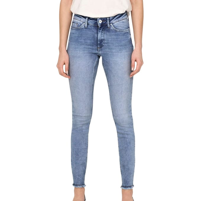 ONLY - ONLBLUSH MID SK ANK RW DNM REA694 Dames Jeans