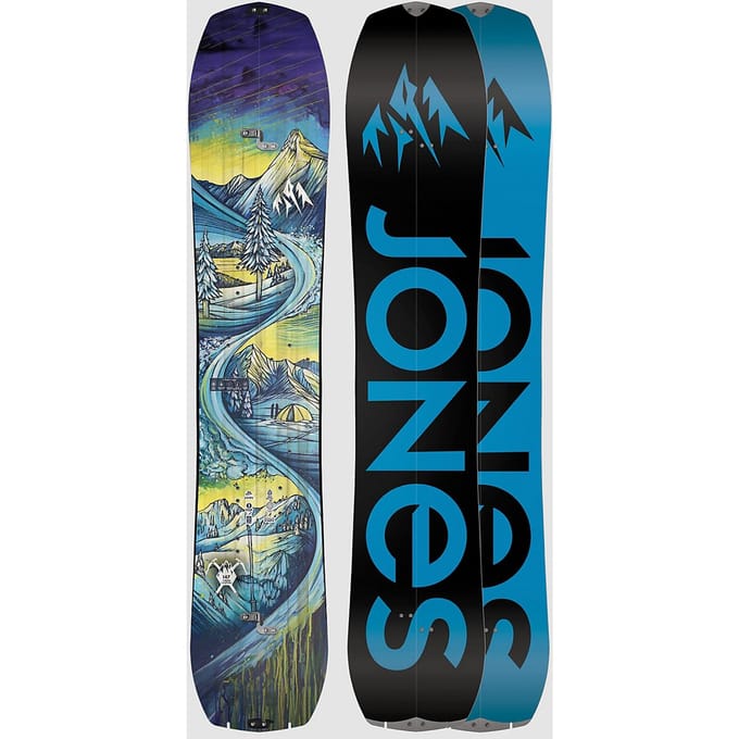 Jones Snowboards Youth Solution Kids Snowboard patroon