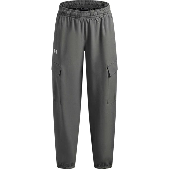 Under Armour Kinder/Kids Rival Fleece Cargo Joggingbroek (Groen/Wit)