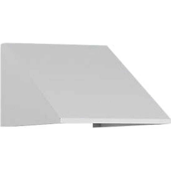 C+P schuin dak, voor kastbreedte 300 mm, lichtgrijs