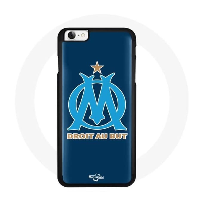 Coque - Olympique de Marseille - Iphone 5 - Souple - Bleu