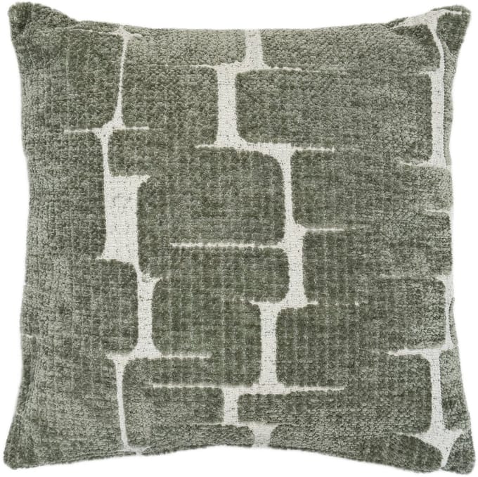 Sierkussen Besty – Zacht Chenille Kussen Organisch 3D Patroon Beige