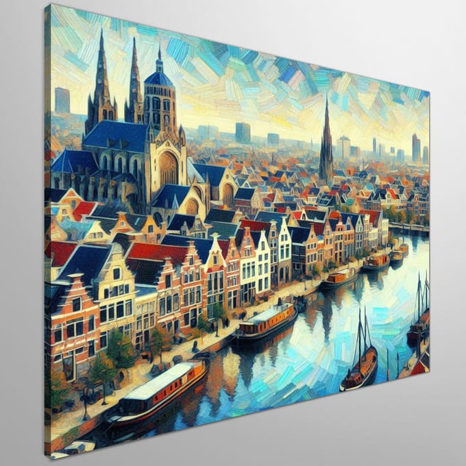 Kunstprint | Wanddecoratie | Canvas | 40 × 40 cm