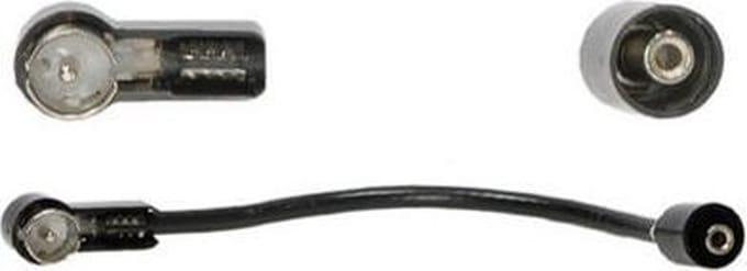 adapterkabel 15 cm Chrysler 2002 -> ISO 9 F - ISO M 90Â°