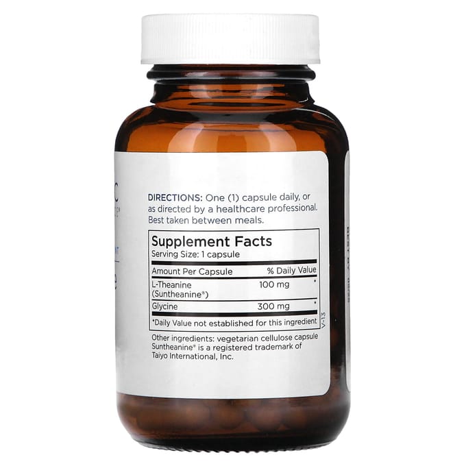 Metabolic Maintenance, l-théanine, 100mg, 60 capsules
